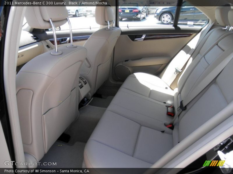 Black / Almond/Mocha 2011 Mercedes-Benz C 300 Luxury