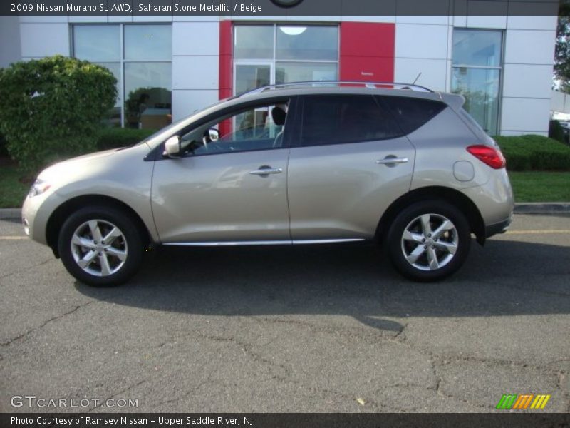Saharan Stone Metallic / Beige 2009 Nissan Murano SL AWD