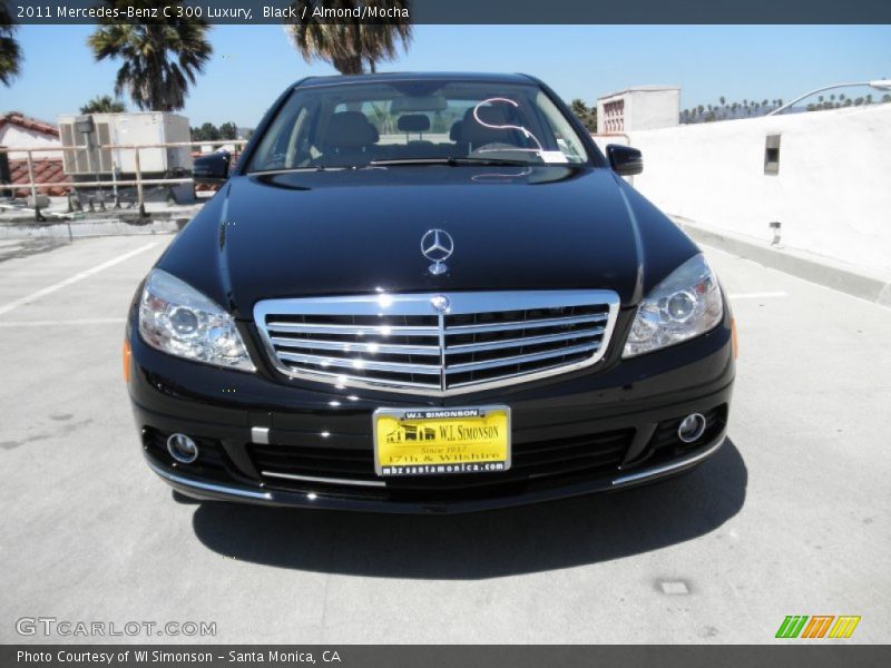 Black / Almond/Mocha 2011 Mercedes-Benz C 300 Luxury