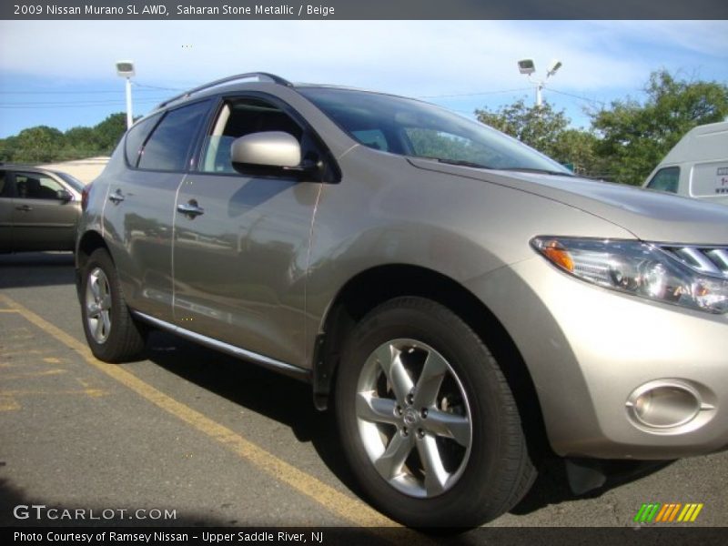 Saharan Stone Metallic / Beige 2009 Nissan Murano SL AWD