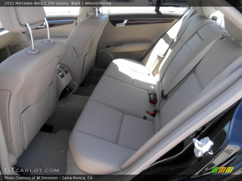 Black / Almond/Mocha 2011 Mercedes-Benz C 300 Luxury