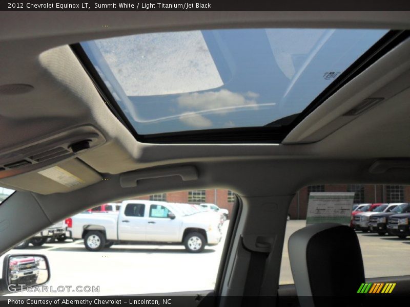 Summit White / Light Titanium/Jet Black 2012 Chevrolet Equinox LT