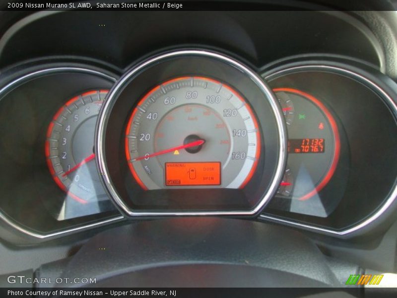 Saharan Stone Metallic / Beige 2009 Nissan Murano SL AWD