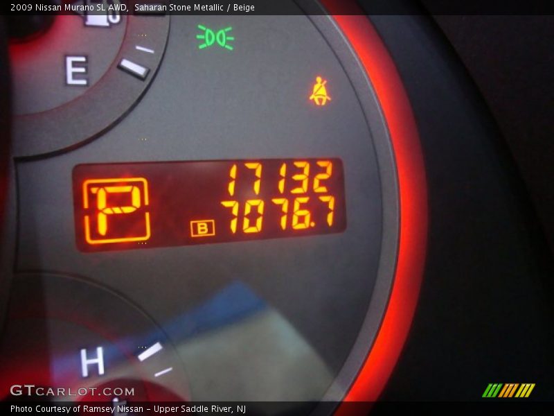 Saharan Stone Metallic / Beige 2009 Nissan Murano SL AWD