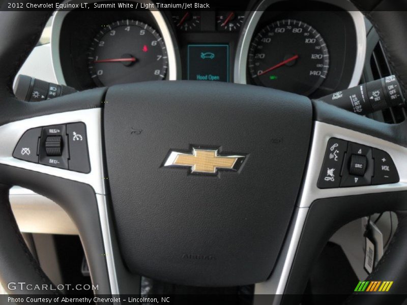Summit White / Light Titanium/Jet Black 2012 Chevrolet Equinox LT