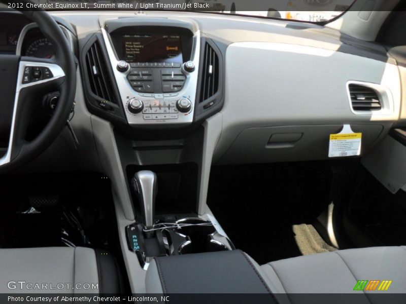 Summit White / Light Titanium/Jet Black 2012 Chevrolet Equinox LT