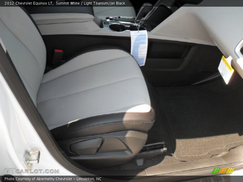 2012 Equinox LT Light Titanium/Jet Black Interior