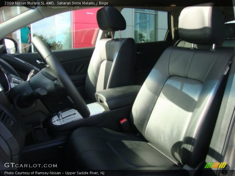 Saharan Stone Metallic / Beige 2009 Nissan Murano SL AWD