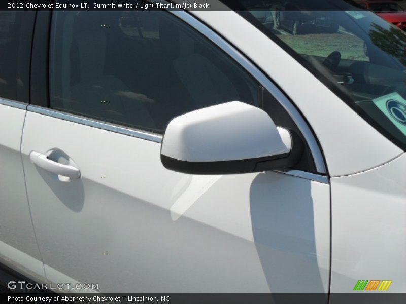 Summit White / Light Titanium/Jet Black 2012 Chevrolet Equinox LT