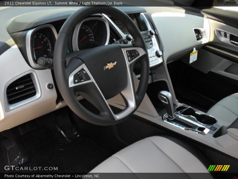 Light Titanium/Jet Black Interior - 2012 Equinox LT 
