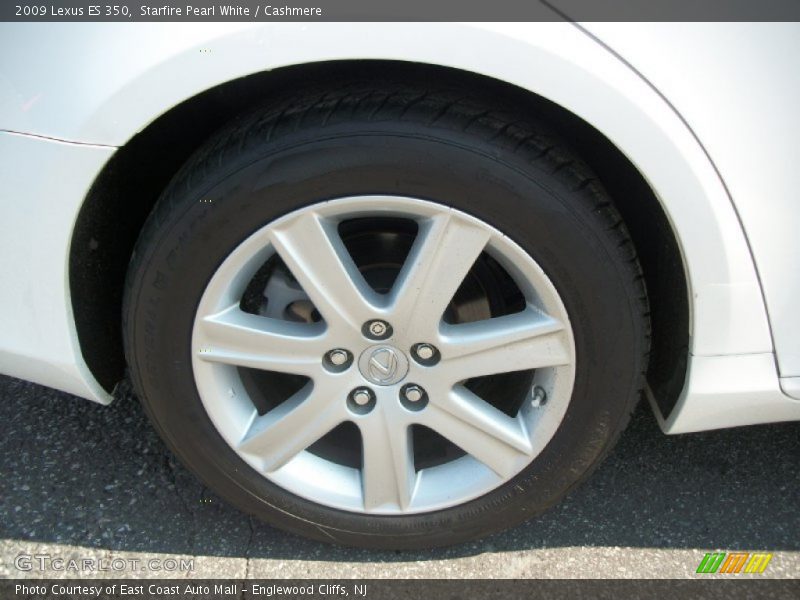 Starfire Pearl White / Cashmere 2009 Lexus ES 350