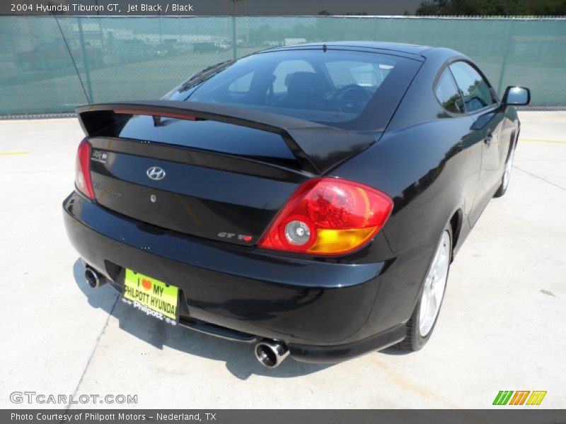 Jet Black / Black 2004 Hyundai Tiburon GT