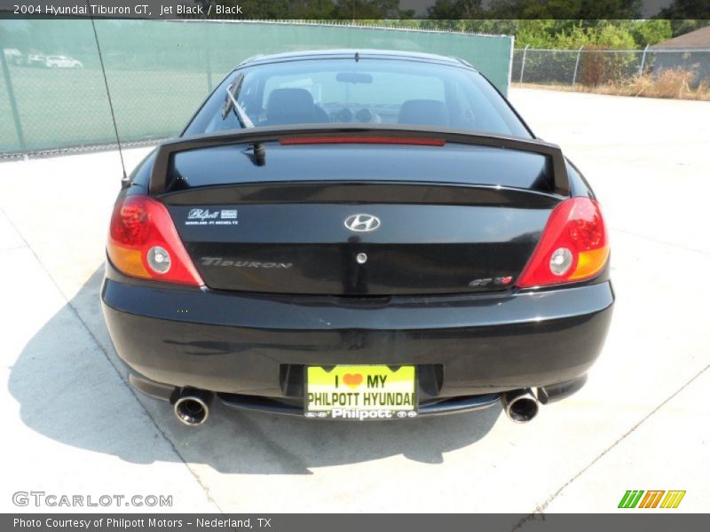 Jet Black / Black 2004 Hyundai Tiburon GT
