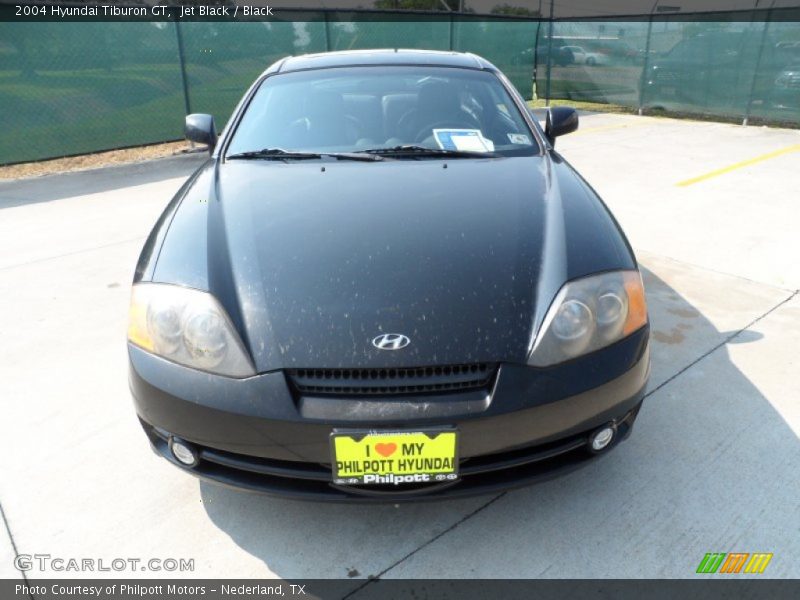 Jet Black / Black 2004 Hyundai Tiburon GT