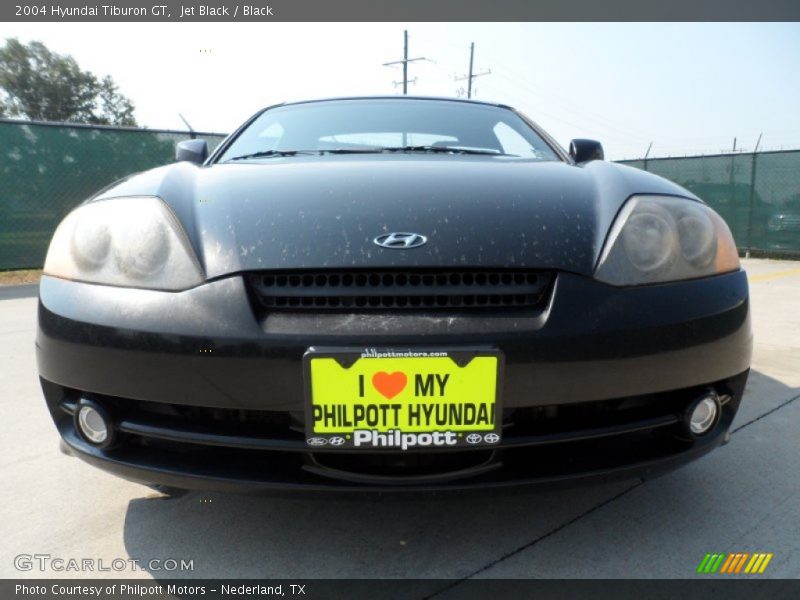 Jet Black / Black 2004 Hyundai Tiburon GT