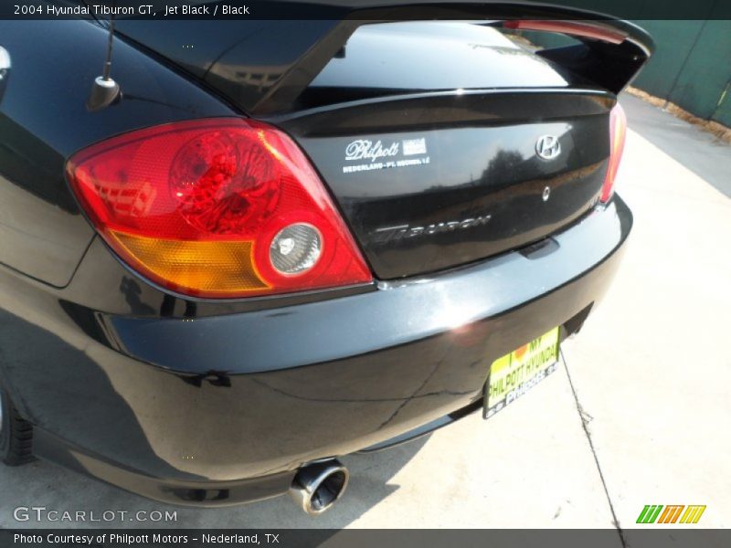Jet Black / Black 2004 Hyundai Tiburon GT