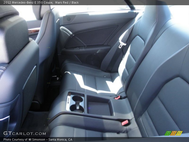 Mars Red / Black 2012 Mercedes-Benz E 350 Coupe