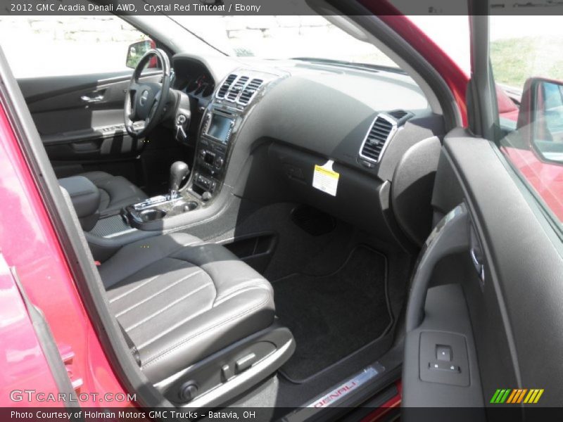 Crystal Red Tintcoat / Ebony 2012 GMC Acadia Denali AWD