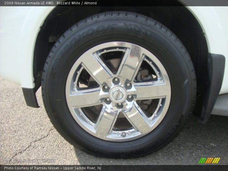  2009 Armada LE 4WD Wheel