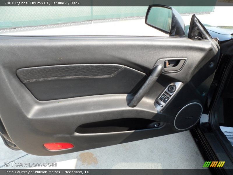 Jet Black / Black 2004 Hyundai Tiburon GT