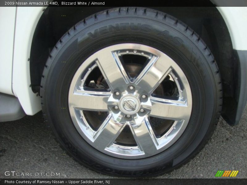  2009 Armada LE 4WD Wheel
