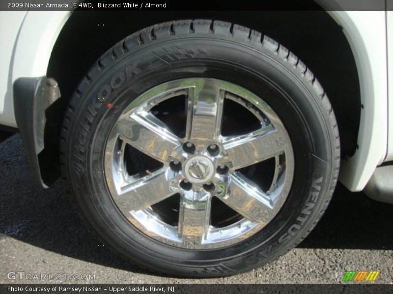  2009 Armada LE 4WD Wheel