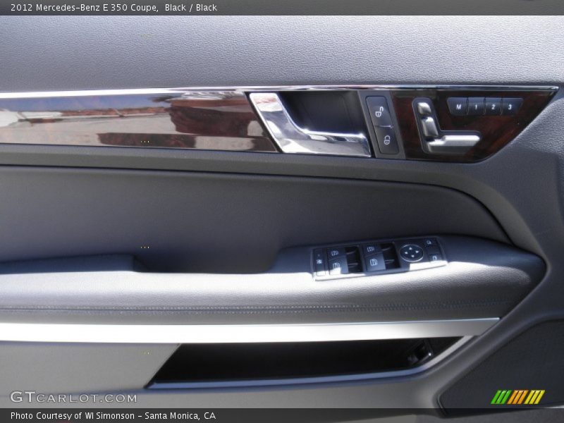 Black / Black 2012 Mercedes-Benz E 350 Coupe