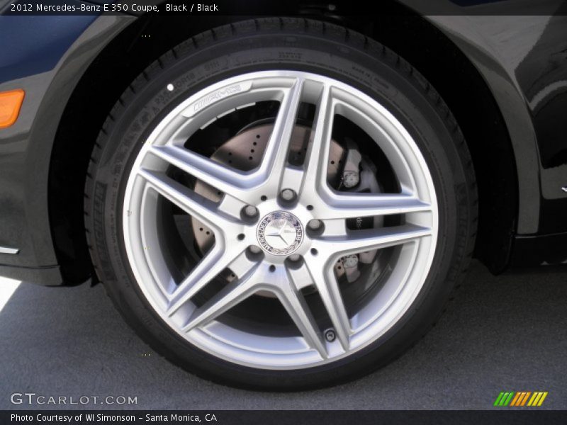 Black / Black 2012 Mercedes-Benz E 350 Coupe