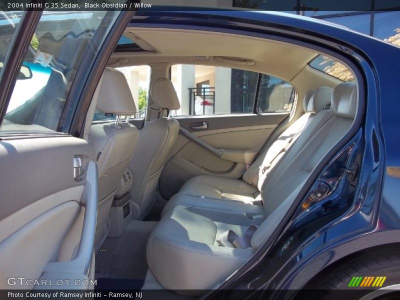 Black Obsidian / Willow 2004 Infiniti G 35 Sedan