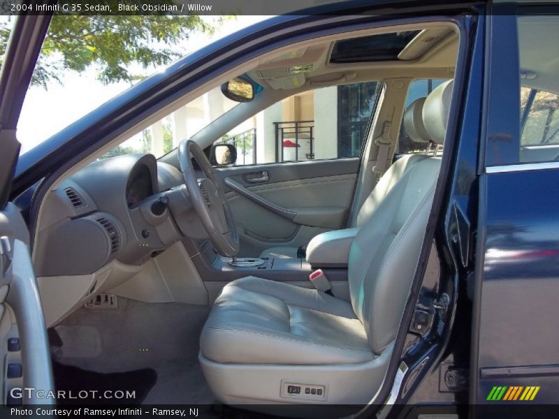 Black Obsidian / Willow 2004 Infiniti G 35 Sedan