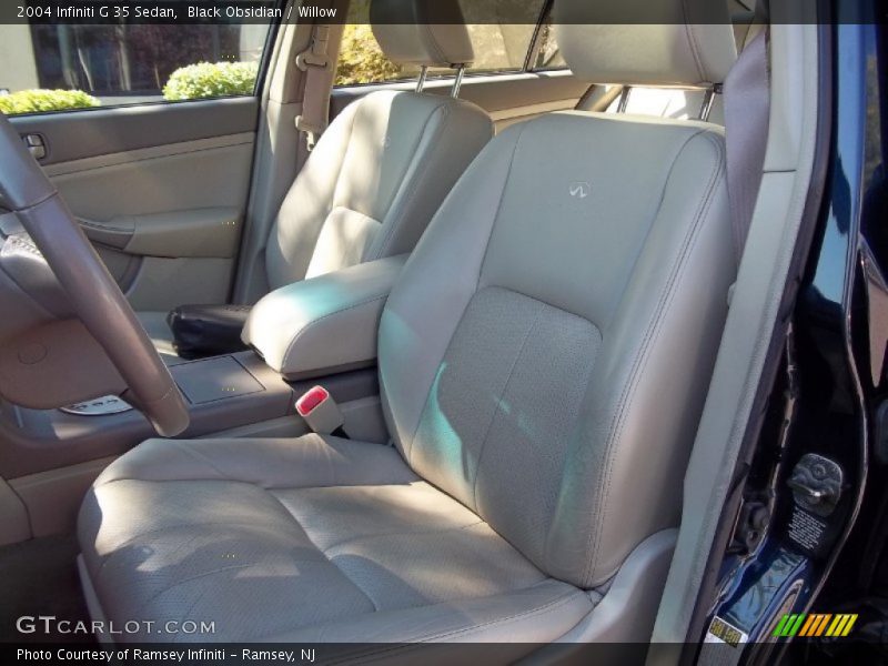 Black Obsidian / Willow 2004 Infiniti G 35 Sedan