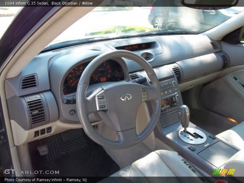 Black Obsidian / Willow 2004 Infiniti G 35 Sedan