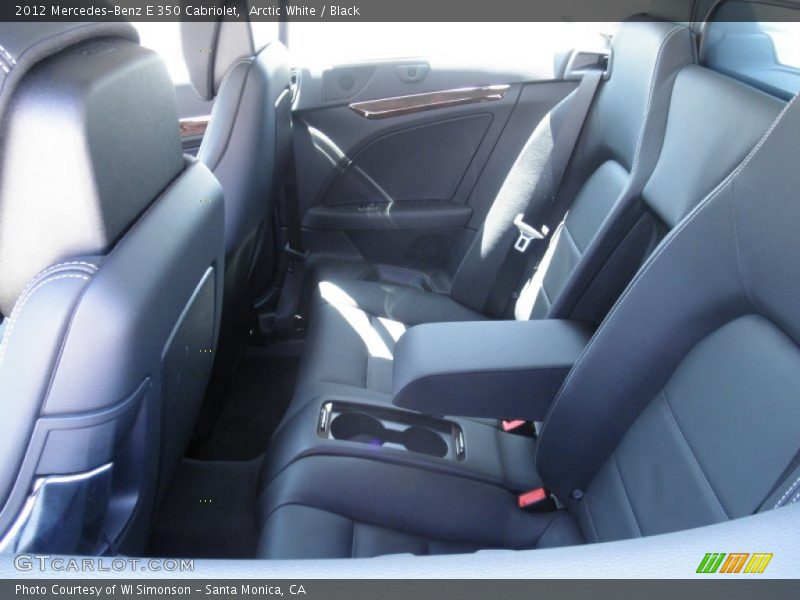 Arctic White / Black 2012 Mercedes-Benz E 350 Cabriolet