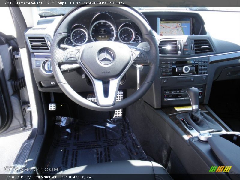 Dashboard of 2012 E 350 Coupe