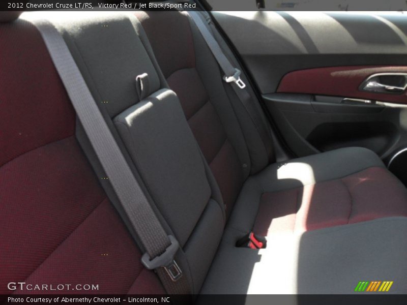 Victory Red / Jet Black/Sport Red 2012 Chevrolet Cruze LT/RS
