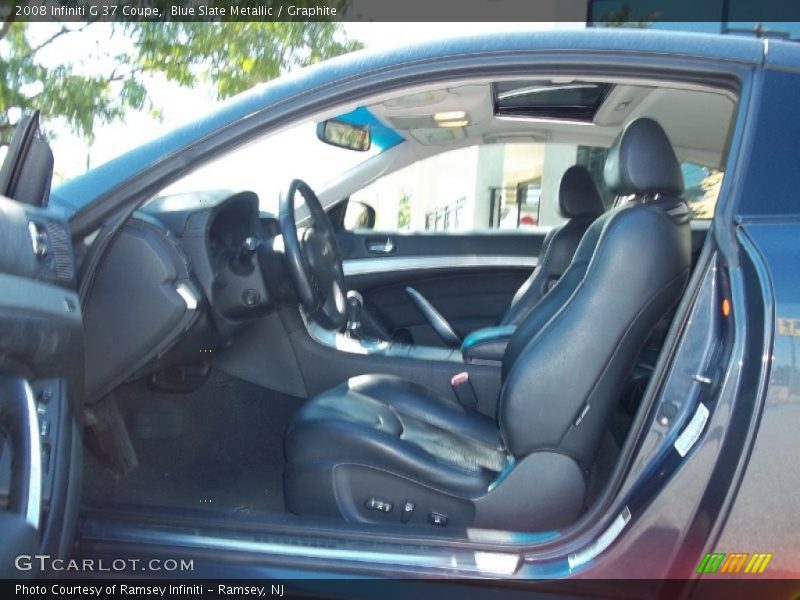 Blue Slate Metallic / Graphite 2008 Infiniti G 37 Coupe