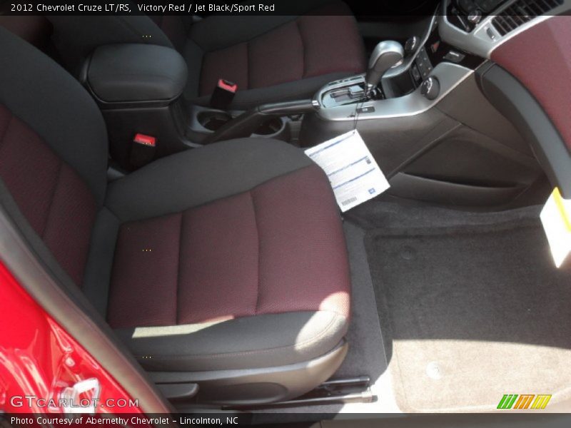 Victory Red / Jet Black/Sport Red 2012 Chevrolet Cruze LT/RS