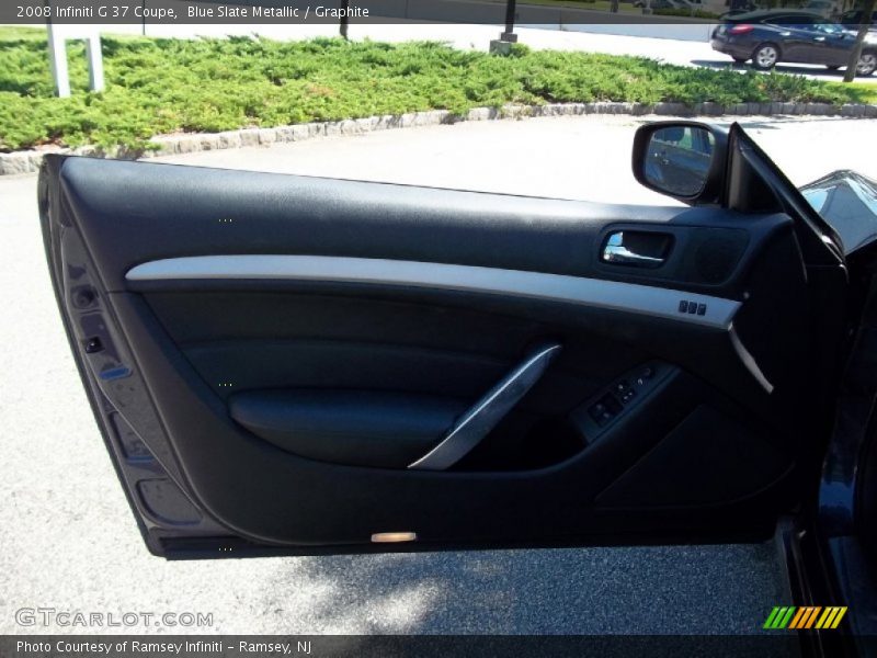 Blue Slate Metallic / Graphite 2008 Infiniti G 37 Coupe