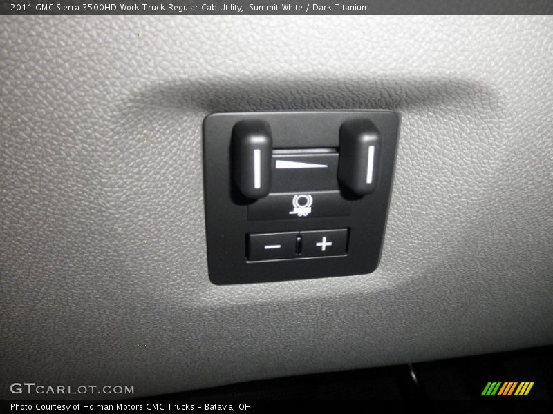 Summit White / Dark Titanium 2011 GMC Sierra 3500HD Work Truck Regular Cab Utility