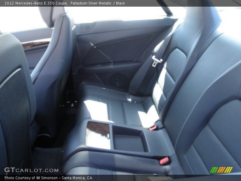Palladium Silver Metallic / Black 2012 Mercedes-Benz E 350 Coupe