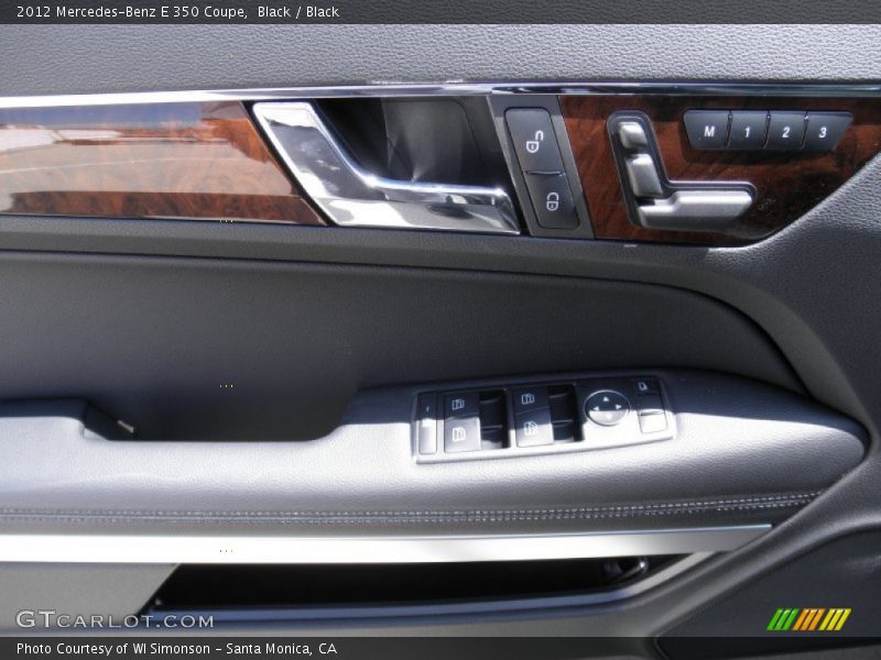 Black / Black 2012 Mercedes-Benz E 350 Coupe