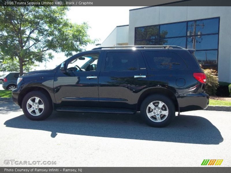 Black / Graphite 2008 Toyota Sequoia Limited 4WD