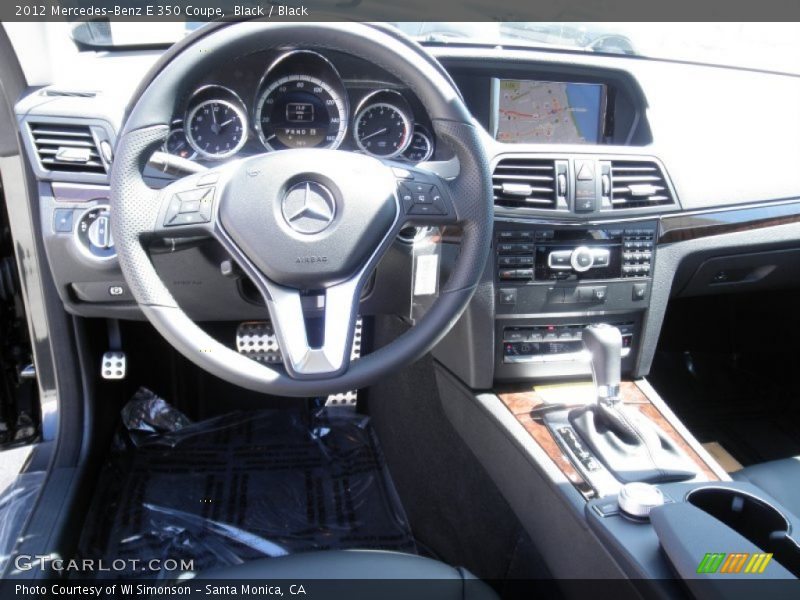 Dashboard of 2012 E 350 Coupe