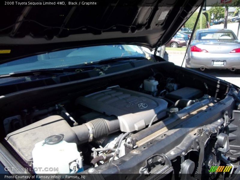 Black / Graphite 2008 Toyota Sequoia Limited 4WD