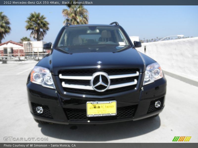 Black / Almond/Black 2012 Mercedes-Benz GLK 350 4Matic