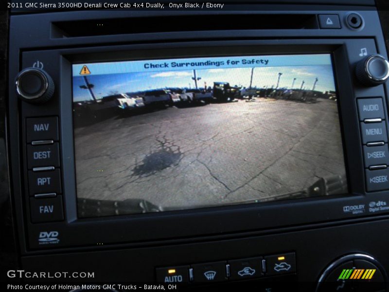 Onyx Black / Ebony 2011 GMC Sierra 3500HD Denali Crew Cab 4x4 Dually