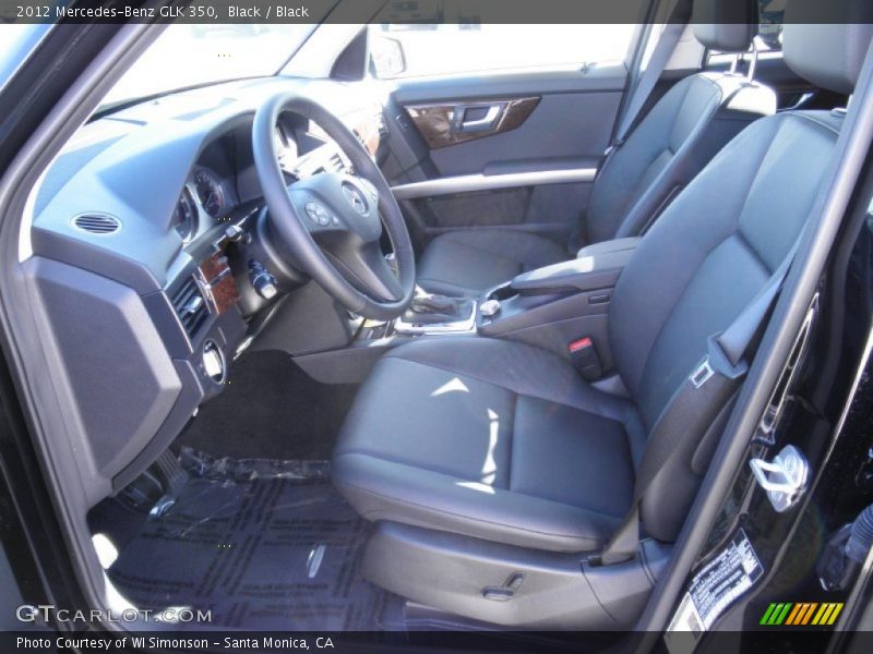  2012 GLK 350 Black Interior