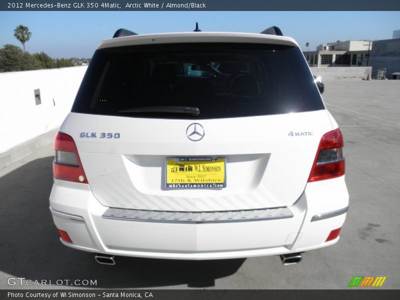 Arctic White / Almond/Black 2012 Mercedes-Benz GLK 350 4Matic