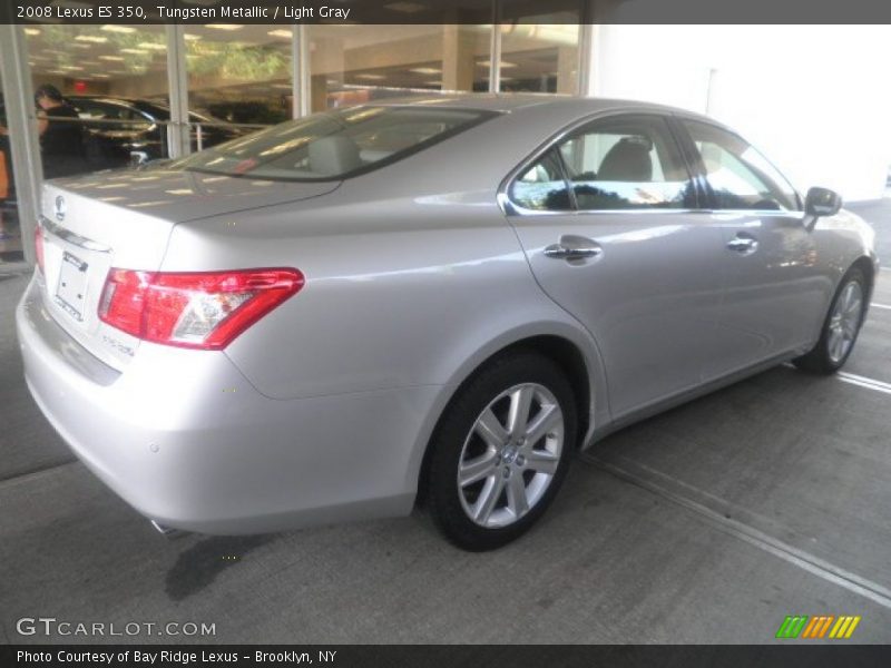 Tungsten Metallic / Light Gray 2008 Lexus ES 350