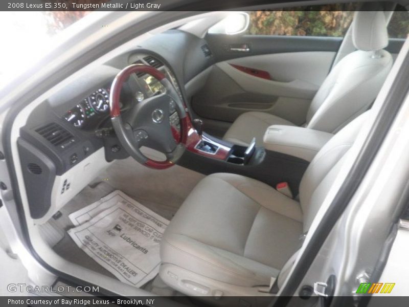 Tungsten Metallic / Light Gray 2008 Lexus ES 350